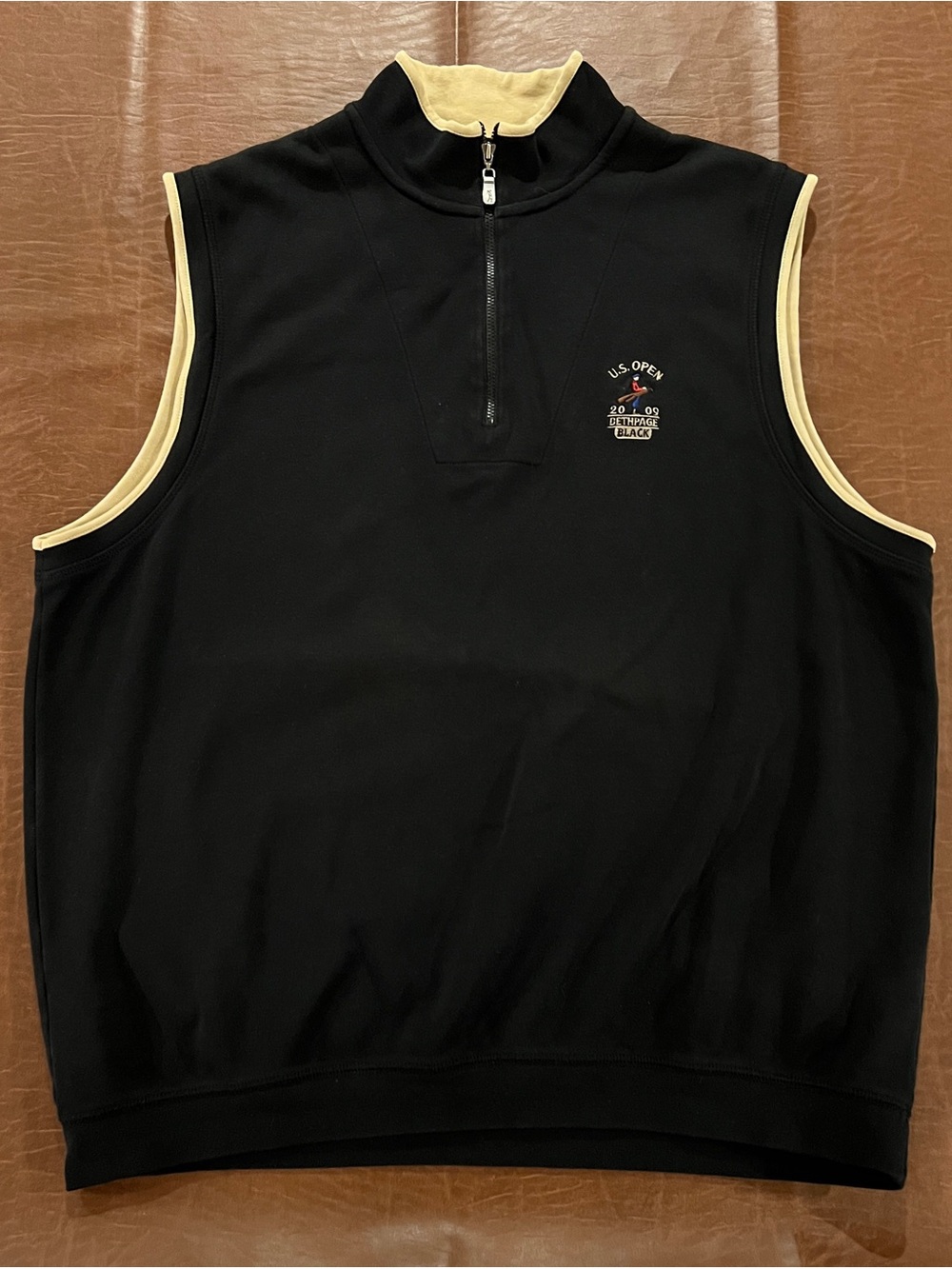 Bobby Jones 2009 U.S. Open Bethpage Black Sweater Vest - Size XL